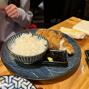 Kids chicken katsu - very tender, don&apos;t even need a knife $7