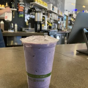 Ube Latte (caffeine free)