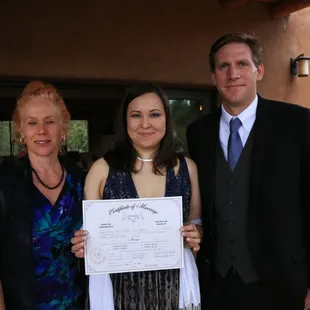 'We did it!'... an intimate Santa Fe wedding with Andrea &amp; Awakening JOY Ministries