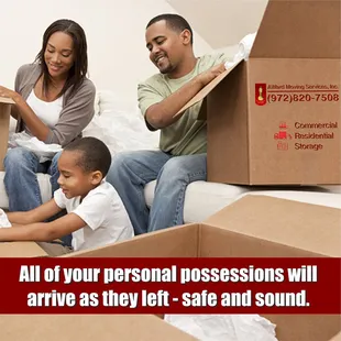 AWard Moving Services, Inc. is based on the belief that our customer's needs are of the utmost importance. Our entire team is here for you.