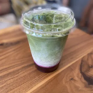 Berry Matcha Latte