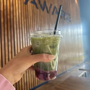 Berry Matcha Latte
