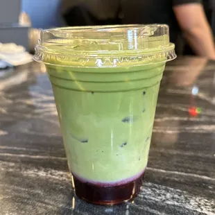 Berry Matcha Latte - excellent