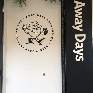 At the entrance