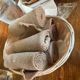 Injera rolls