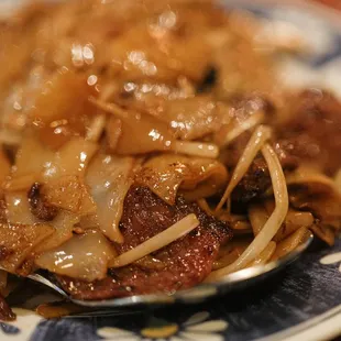 Beef Flat Noodles