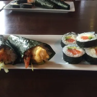 vegetables tempura handroll