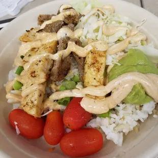 Southwest bowl- no beans