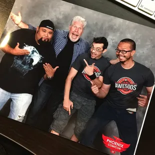 It was an honor to meet Ron Perlman in 2015 at Phoenix Comicon!