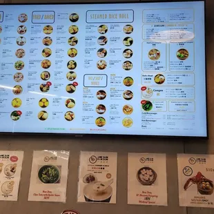 Menu... quite reasonable.