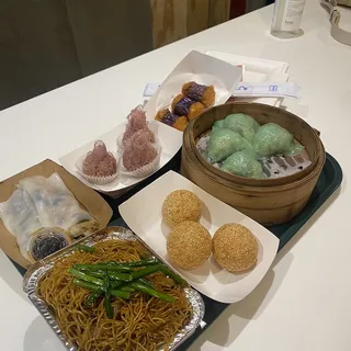 F12. Fried Eggplant Shrimp Ball