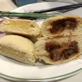 B3. White Custard Bun