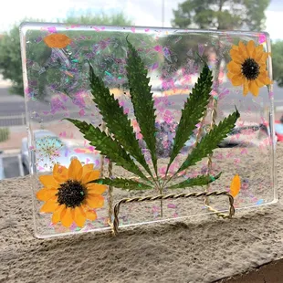 Rolling tray/jewelry tray/crystal tray