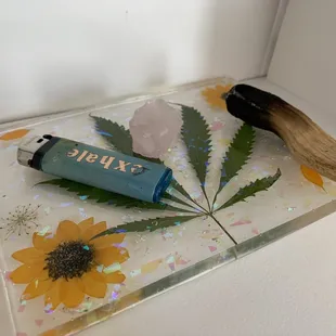 Rolling tray/jewelry tray/crystal tray