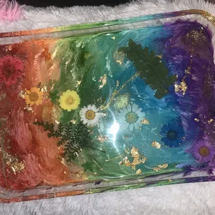 Customized rolling tray and/or jewelry tray