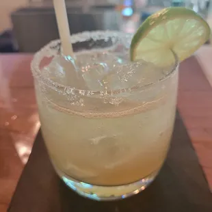 Rum-arita was really tasty. Strong! It's a sipper for sure!