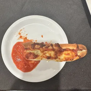 Pepperoni breadsticks. Yum