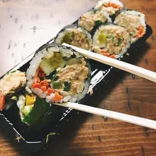 Spicy Tuna Kimbap