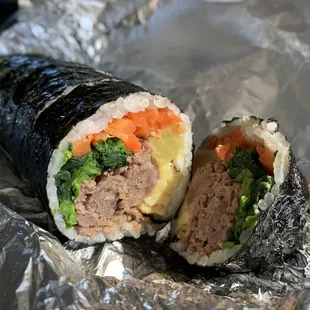 BBQ Beef Kimbap