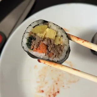 BBQ Beef Gimbap