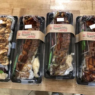 Dragon roll $13.75