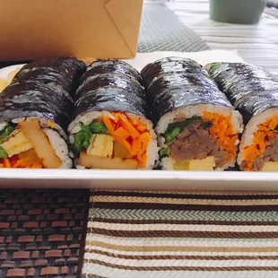 Fishcake Kimbap
