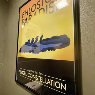 a poster of an angel constellation