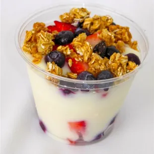 Yogurt Parfait on our Light Breakfast Menu