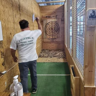 Throwing for the win