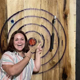 My wife and I both hit the blue dots on more then one occasion.