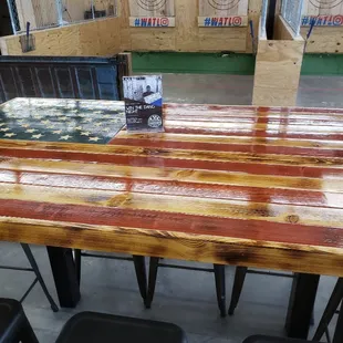 Celebrated table tops