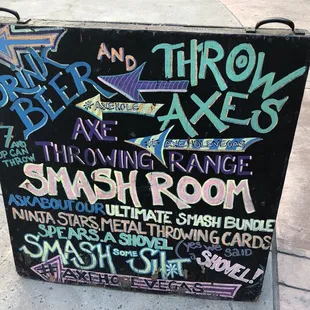 Outdoor signage.