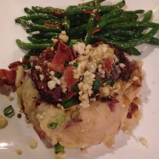 Steak medallion - blue cheese