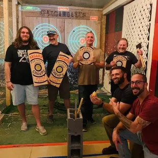 Winners of our Partners League! Leagues are fun and informal and run for 9 weeks with a bye week!