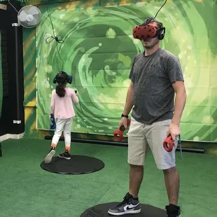 Father - Daughter virtual reality bonding!
