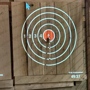 Bullseye takes some practice