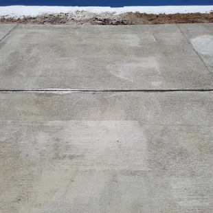 Uneven finish. Does this look new? I don't think so.