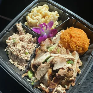 Chamorro BBQ plate / chicken