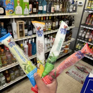 Rum popsicles