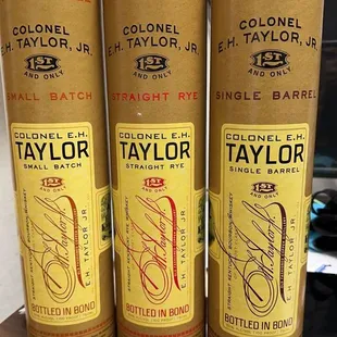 Limited Stock! E.H Taylor