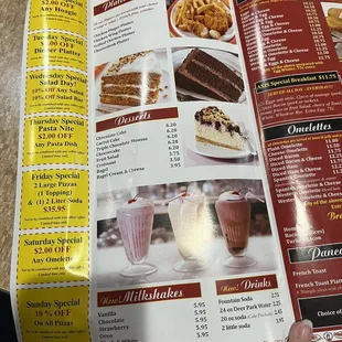 Menu (desserts)