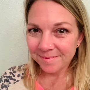 Got my nose pierced as an early birthday present. Love it!