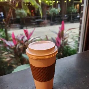 A great spot for a cup of coffee or tea while in downtown winter garden!