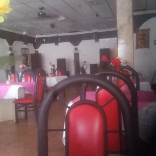 the interior of a restaurant