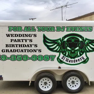 Trailer decals