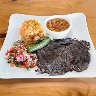 a plate of food