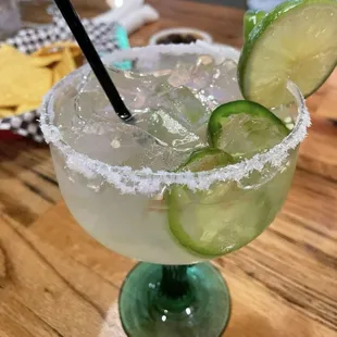 Jalapeno margaritas
