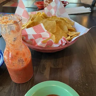 Chips and salsa (complimentary)