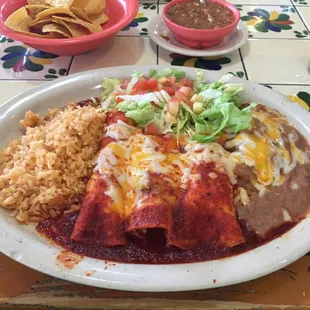 Chicken Enchiladas