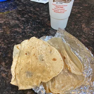 Moldy tortilla. What a rip off for $30 bucks